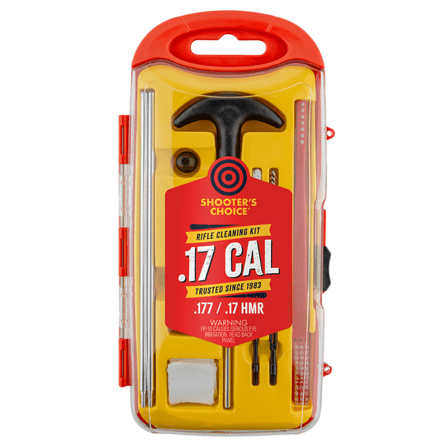 Shooters Choice Rifle Cleaning Kit, Cleans/Lubricates/Protects 17 Cal - SHFSRK17 Shooters Choice Rifle Cleaning Kit, Cleans/Lubricates/Protects 17 Cal - SHFSRK17