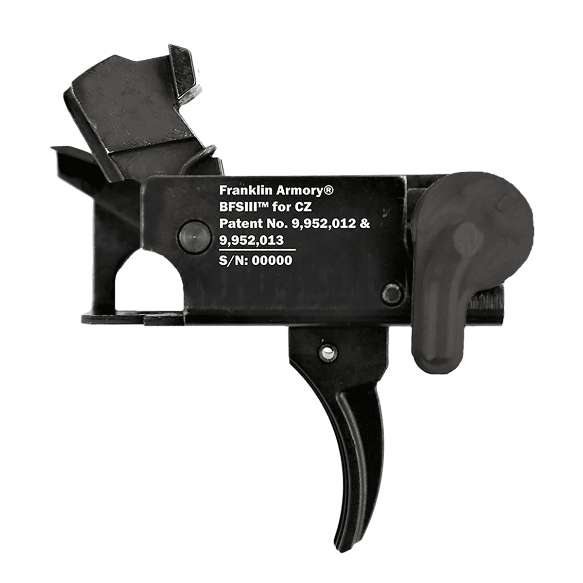 Franklin Armory 06-50000-BLK BFSIII CZ-C1 SCORPION BINARY Trigger Franklin Armory 06-50000-BLK BFSIII CZ-C1 SCORPION BINARY Trigger