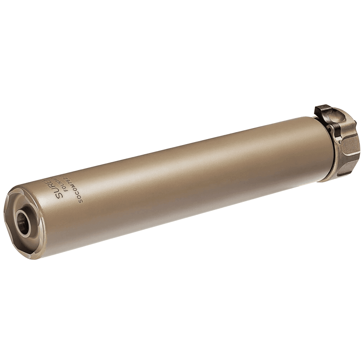 SureFire SOCOM762RC2D SOCOM762-RC2 Gen 2 7.62mm 1.50" Diameter Flat Dark Earth Aluminum/Stainless Steel SureFire SOCOM762RC2D SOCOM762-RC2 Gen 2 7.62mm 1.50" Diameter Flat Dark Earth Aluminum/Stainless Steel