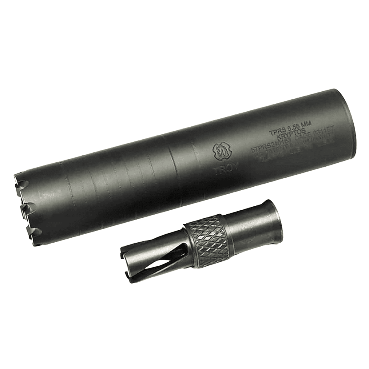 Troy Ind SSIL556KRKTBT Kryptos 5.56 1.65" Black Stainless Steel Troy Ind SSIL556KRKTBT Kryptos 5.56 1.65" Black Stainless Steel