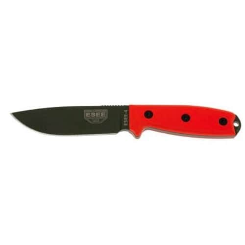 ESEE-4 Knife, Plain Edge, OD Blade, No Sheath ESEE-4 Knife, Plain Edge, OD Blade, No Sheath