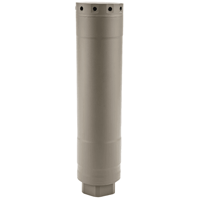 Kgm Suppressors RT-R65T-TM-FDE R65T 6.5mm 1.75" FDE Titanium 5/8"x24 Kgm Suppressors RT-R65T-TM-FDE R65T 6.5mm 1.75" FDE Titanium 5/8"x24