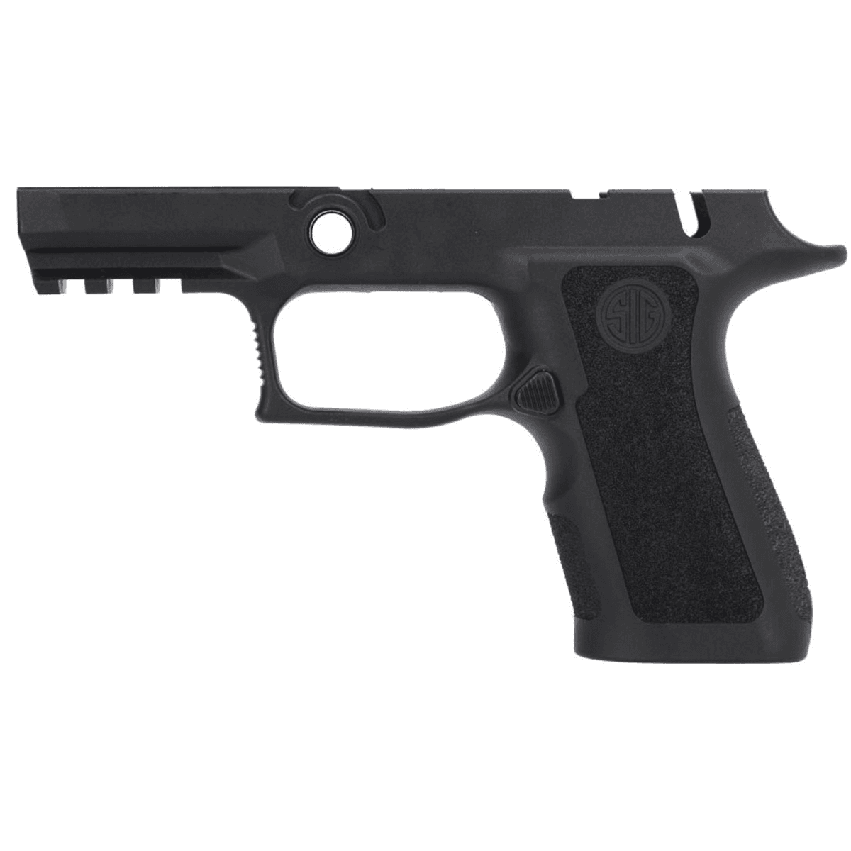 Sig Sauer P320 X-Series Grip Module, Polymer Black Compact w/ Manual Safety Fits Sig P320/M18 - 8901483 Sig Sauer P320 X-Series Grip Module, Polymer Black Compact w/ Manual Safety Fits Sig P320/M18 - 8901483