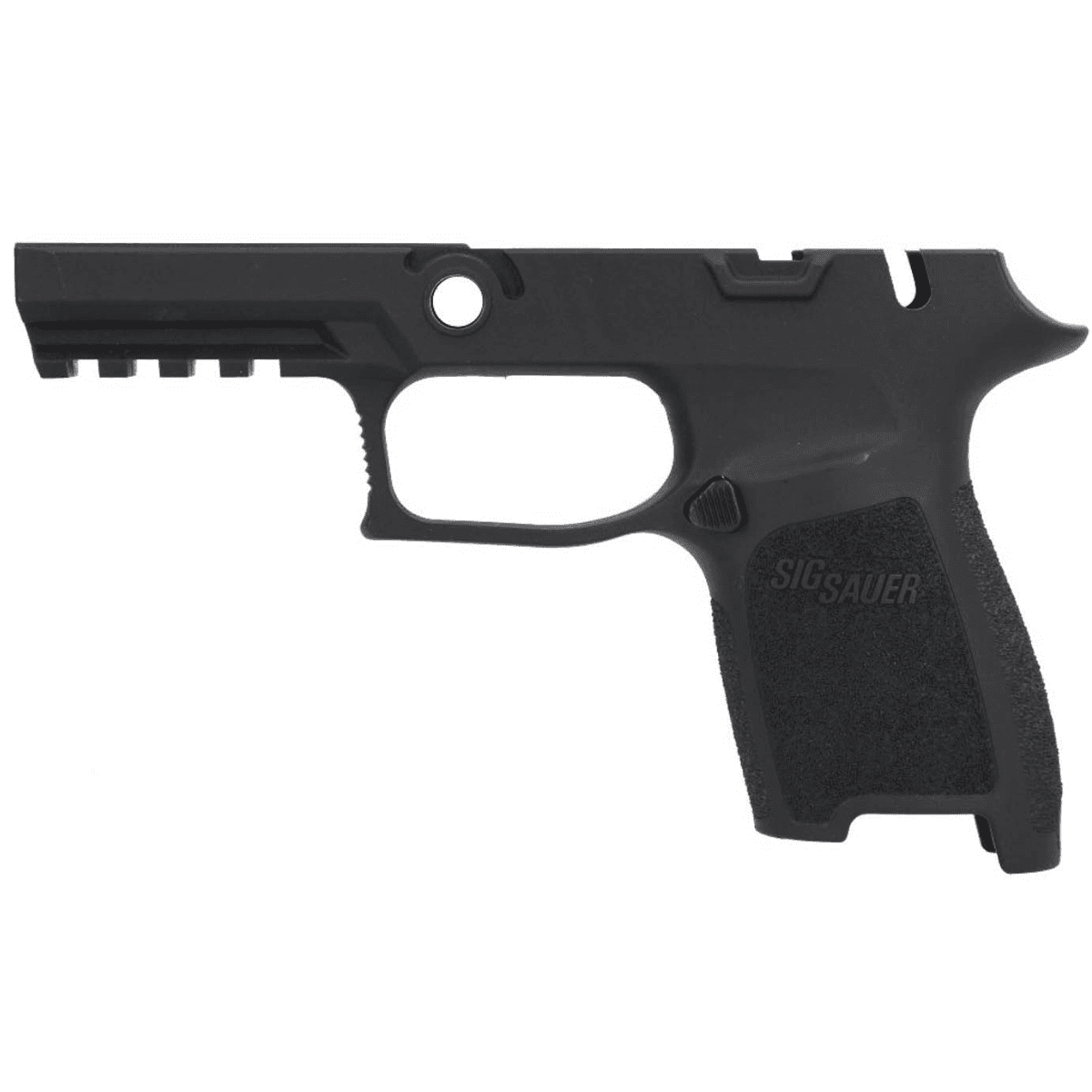 Sig Sauer P320 Grip Module, Polymer Black Compact w/Manual Safety 9mm/40/.357 Fits Sig P320/M17/M18 - 8901479 Sig Sauer P320 Grip Module, Polymer Black Compact w/Manual Safety 9mm/40/.357 Fits Sig P320/M17/M18 - 8901479