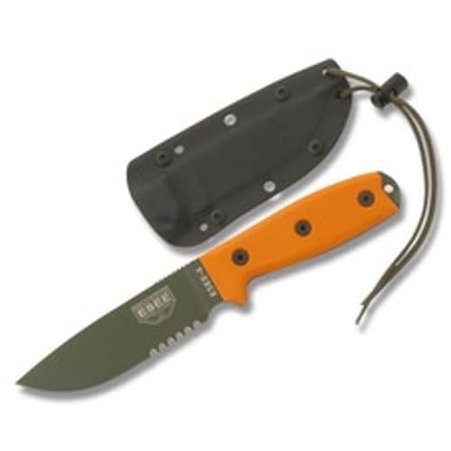 ESEE-4 Knife, Serrated Edge ESEE-4 Knife, Serrated Edge