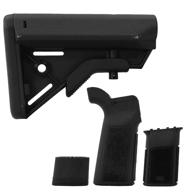 B5 Systems Black Kit w/ Stock, P-23 Grip, Vertical Grip, and Grip Plug B5 Systems Black Kit w/ Stock, P-23 Grip, Vertical Grip, and Grip Plug