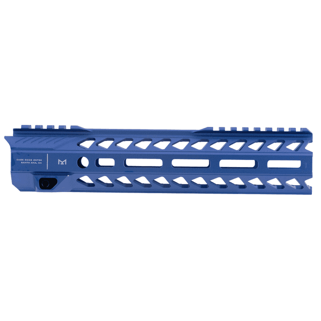 Strike Industries Strike Rail, 10" L Blue Aluminum M-LOK Fits AR-15 - STRIKERAIL10BLU Strike Industries Strike Rail, 10" L Blue Aluminum M-LOK Fits AR-15 - STRIKERAIL10BLU