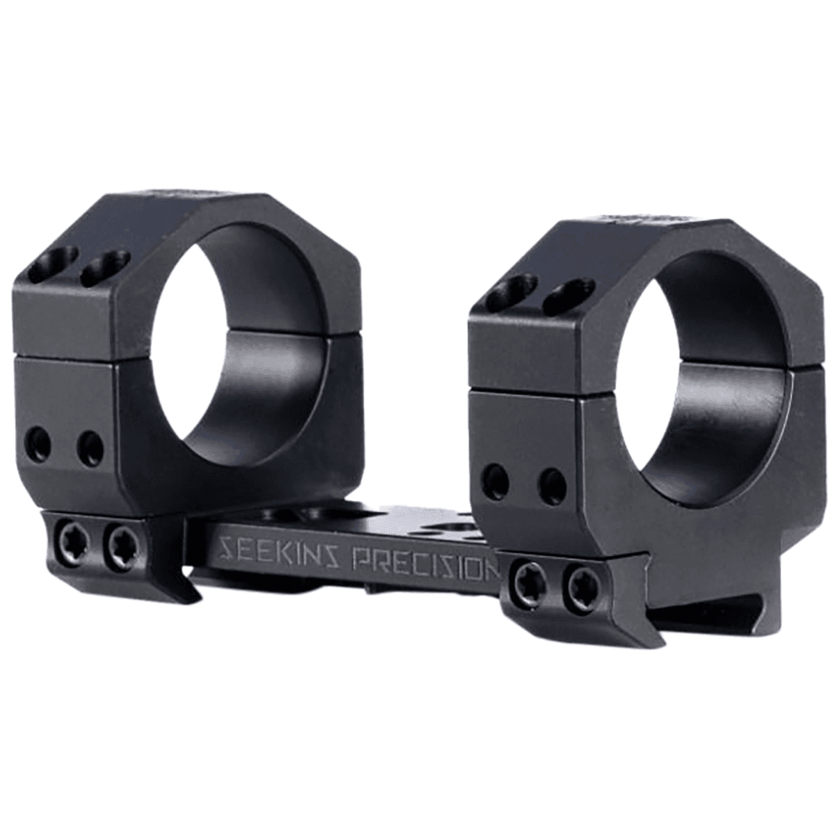 Seekins Precision Precision Mount, Black 7075 Aluminum 1.18" H 35mm Tube - 0010650114-F Seekins Precision Precision Mount, Black 7075 Aluminum 1.18" H 35mm Tube - 0010650114-F