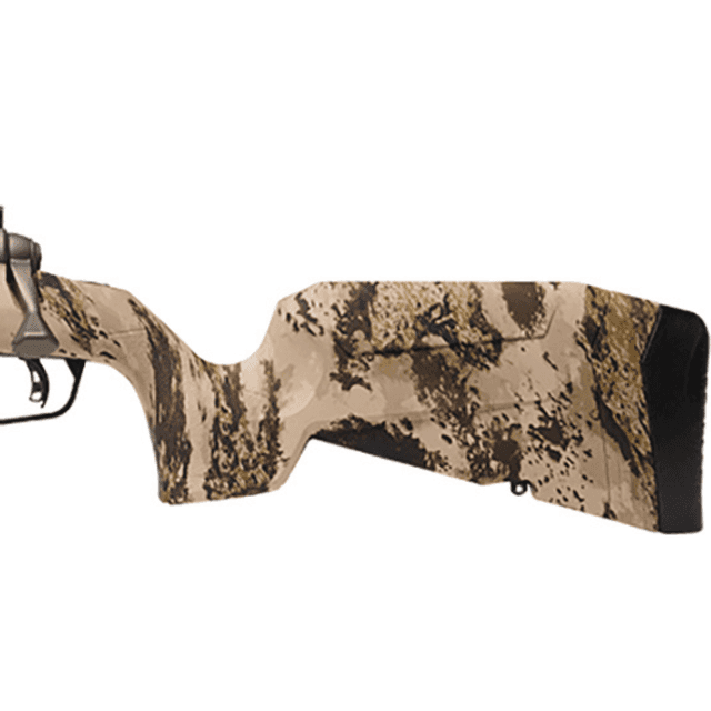 Savage Arms Axis 2 Pro Rifle, 20" Gun Metal Bronze Cerakote Heavy Sporter Threaded Barrel Gun Metal Bronze Cerakote Picatinny Rail Carbon Steel Receiver Fixed w/Pistol Grip Western Camo Synthetic Stock Left Hand 4+1rd Full Size 6.5 Creedmoor - 32329 Savage Arms Axis 2 Pro Rifle, 20" Gun Metal Bronze Cerakote Heavy Sporter Threaded Barrel Gun Metal Bronze Cerakote Picatinny Rail Carbon Steel Receiver Fixed w/Pistol Grip Western Camo Synthetic Stock Left Hand 4+1rd Full Size 6.5 Creedmoor - 32329