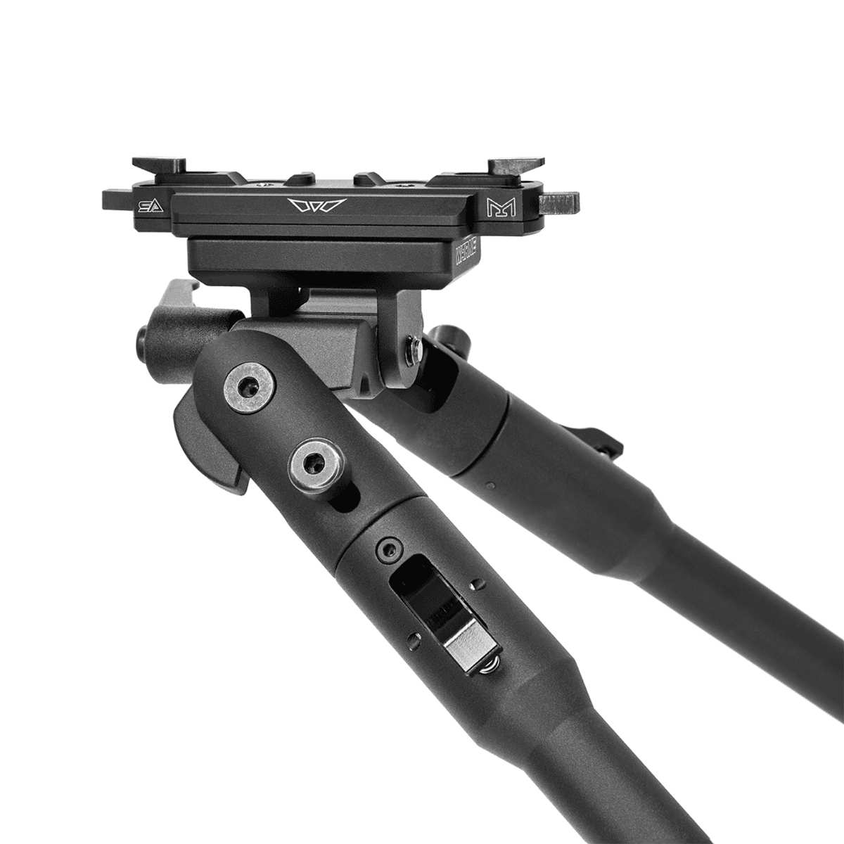 Warne Skyline Lite Bipod, Folding Black Aluminum/Steel QD M-LOK Interface - 7914M Warne Skyline Lite Bipod, Folding Black Aluminum/Steel QD M-LOK Interface - 7914M