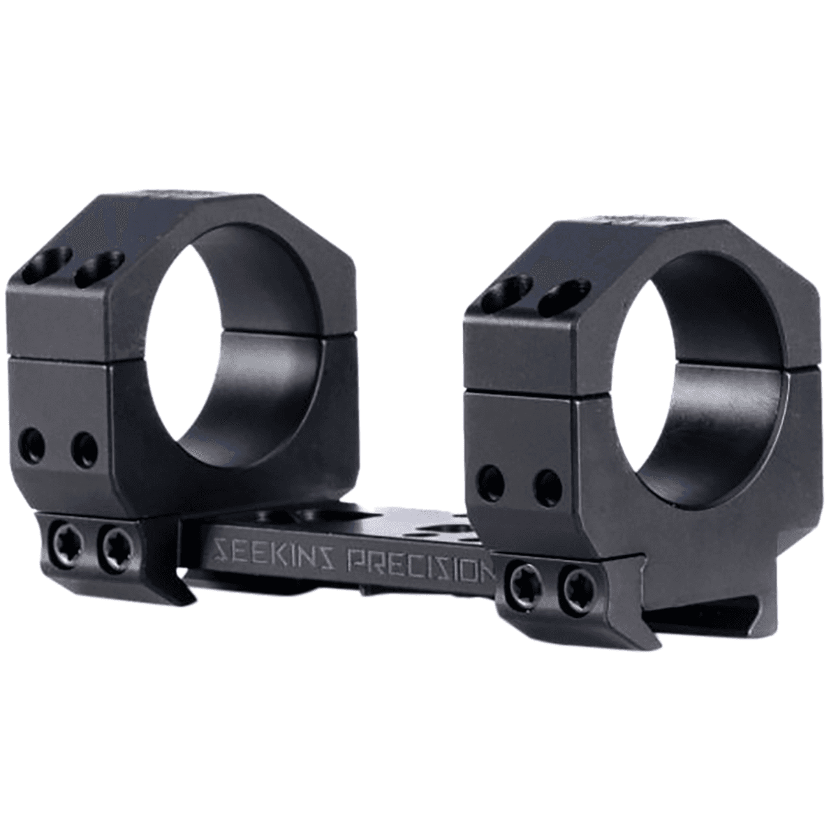 Seekins Precision Precision Mount, Black 7075 Aluminum 1.54" H 34mm Tube - 0010650120-F Seekins Precision Precision Mount, Black 7075 Aluminum 1.54" H 34mm Tube - 0010650120-F