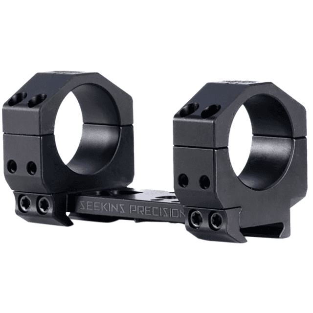 Seekins Precision Precision Mount, Black 7075 Aluminum 1.54" H 34mm Tube - 0010650120-F Seekins Precision Precision Mount, Black 7075 Aluminum 1.54" H 34mm Tube - 0010650120-F