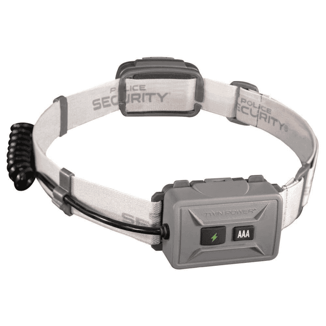 Lb Marketing Twin Power Headlamp, Gray AAA 550 Lumens - 97743 Lb Marketing Twin Power Headlamp, Gray AAA 550 Lumens - 97743