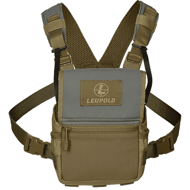 Leupold Pro Guide Binocular Harness 2, Tan/Gray Shoulder Magnetic Closure - 181882 Leupold Pro Guide Binocular Harness 2, Tan/Gray Shoulder Magnetic Closure - 181882