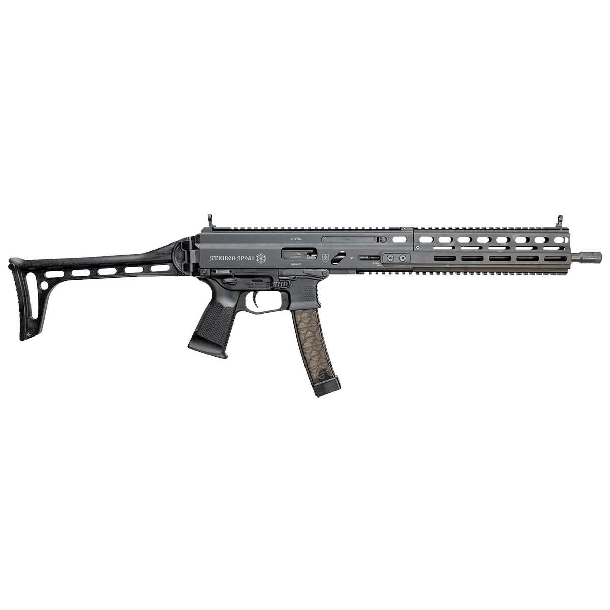 Global Ordnance LLC 810091157923 Grand Power Stribog SP9A1 9mm Luger 30+1 16" Black Rifle Global Ordnance LLC 810091157923 Grand Power Stribog SP9A1 9mm Luger 30+1 16" Black Rifle