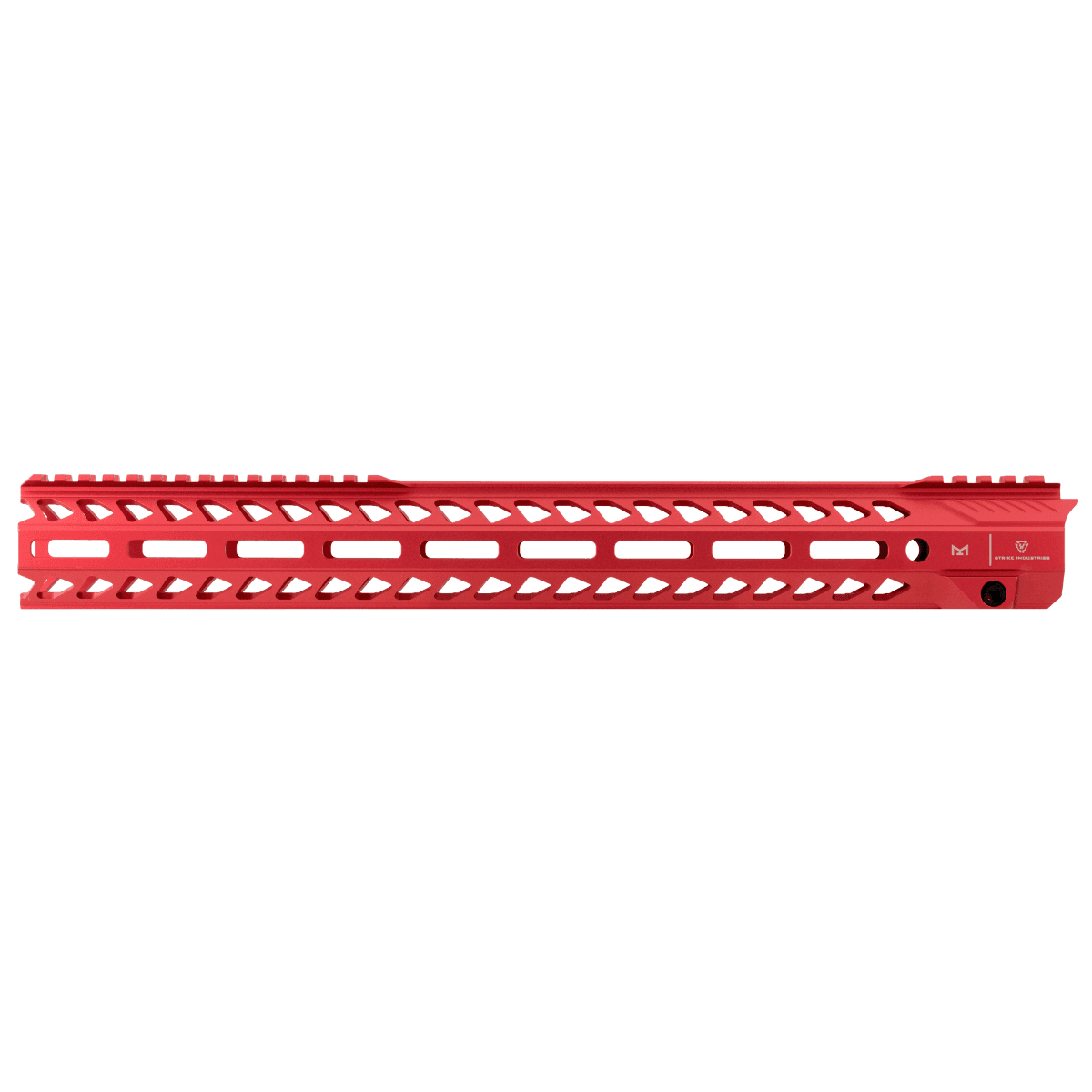 Strike Industries Strike Rail, 17" L Red Aluminum M-LOK Fits AR-15 - STRIKERAIL17RED Strike Industries Strike Rail, 17" L Red Aluminum M-LOK Fits AR-15 - STRIKERAIL17RED