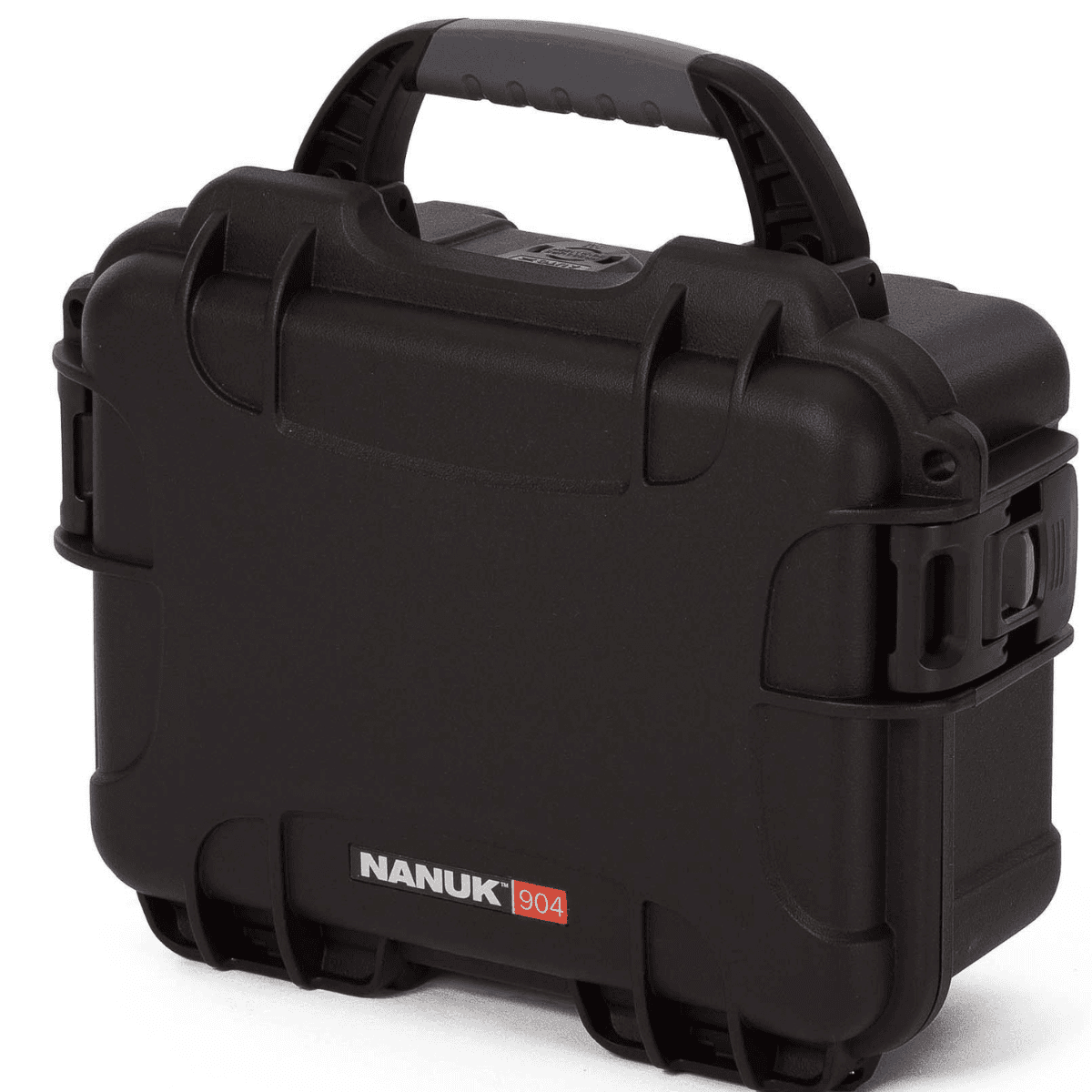 Nanuk 904 Waterproof Hard Case, Black Resin 9.10" L x 6.80" W x 3.80" H Exterior - 904S000BK0A0 Nanuk 904 Waterproof Hard Case, Black Resin 9.10" L x 6.80" W x 3.80" H Exterior - 904S000BK0A0