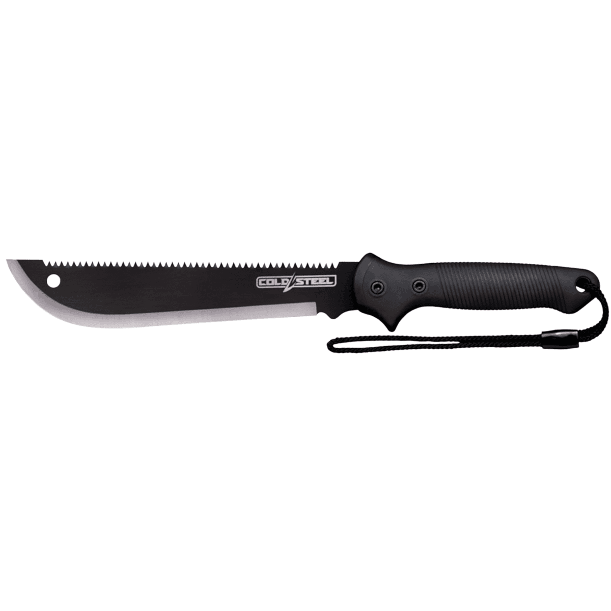 Cold Steel Axis Machete, 11" Carbon Steel Blade Black Textured Rubber Handle 18" Long Includes Sheath - CSMAAXIS Cold Steel Axis Machete, 11" Carbon Steel Blade Black Textured Rubber Handle 18" Long Includes Sheath - CSMAAXIS