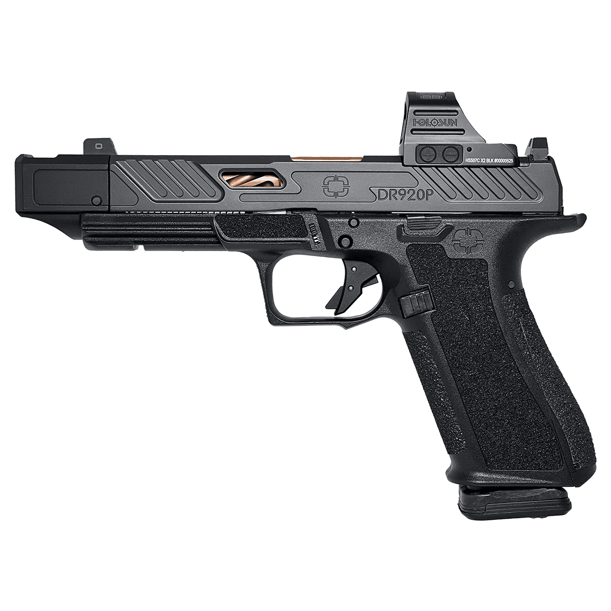 Shadow Systems SS2212H DR920P Compensator w/Optic 9mm Luger 17+1, 4.60" Handgun Shadow Systems SS2212H DR920P Compensator w/Optic 9mm Luger 17+1, 4.60" Handgun