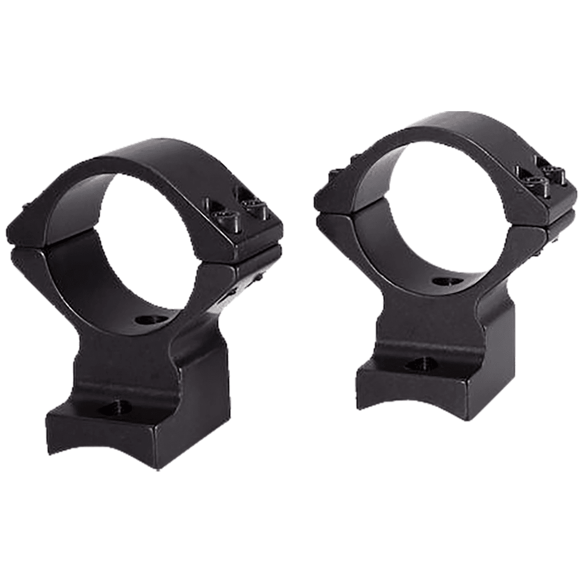 Winchester Repeating Arms Xpert Integrated Scope Rings, 1" Tube Black Medium - 64634 Winchester Repeating Arms Xpert Integrated Scope Rings, 1" Tube Black Medium - 64634