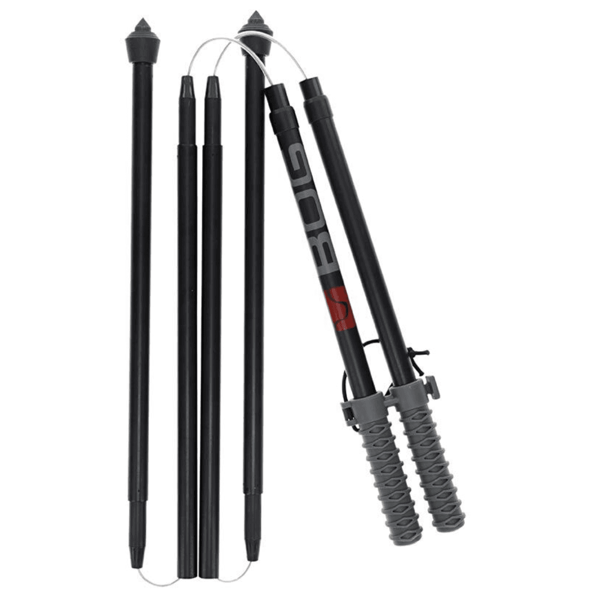 Bog-Pod DeadShot Mini Sitting Bipod, Black/Gray Aluminum 2 legs 25”-39” Height - 1222259 Bog-Pod DeadShot Mini Sitting Bipod, Black/Gray Aluminum 2 legs 25”-39” Height - 1222259