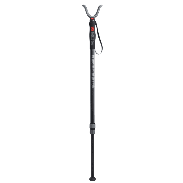 Bog-Pod DeadShot Mono-Pod, Black Aluminum 1 Leg Foam Grip 25”-64” Height - 1216926 Bog-Pod DeadShot Mono-Pod, Black Aluminum 1 Leg Foam Grip 25”-64” Height - 1216926