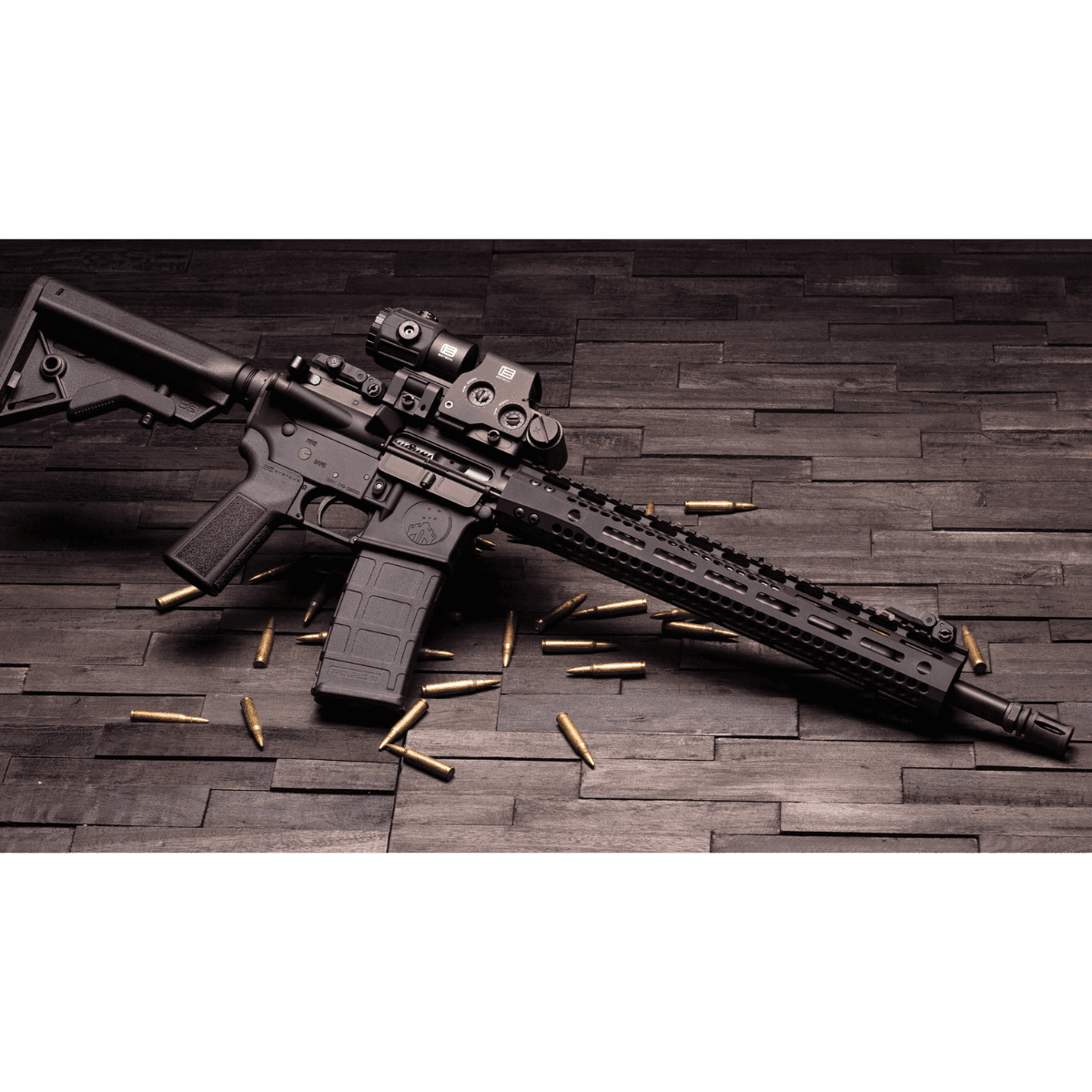 Watchtower Firearms Type 15M Rifle, Black 13.7-inch S7M Handguard B5 Systems Type 23 P-grip B5 Bravo Stock 30+1rd 5.56 NATO - T15MA55616BLK Watchtower Firearms Type 15M Rifle, Black 13.7-inch S7M Handguard B5 Systems Type 23 P-grip B5 Bravo Stock 30+1rd 5.56 NATO - T15MA55616BLK