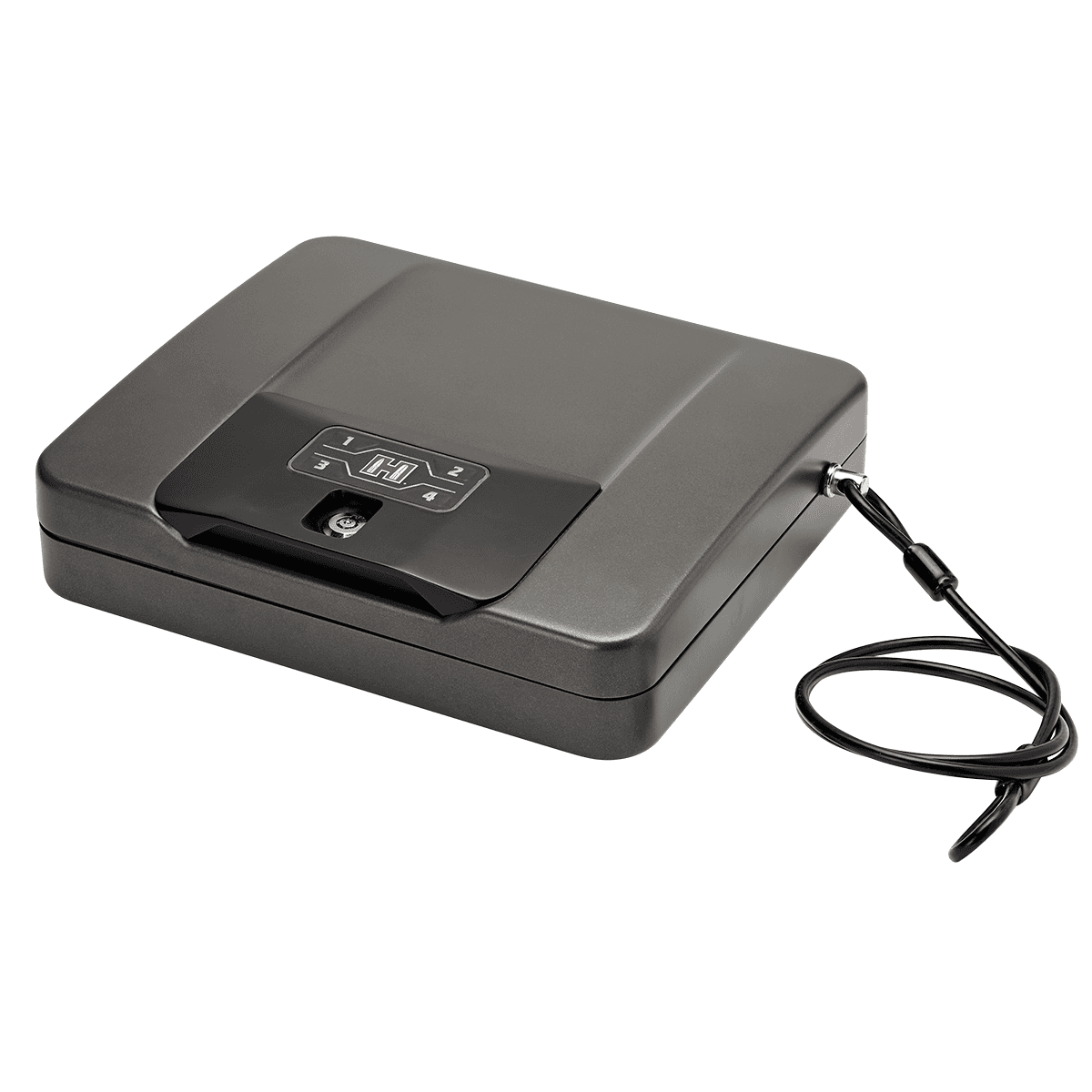 Hornady 98141 Rapid Safe 4800KP RFID Access Code Key Entry Black Steel Holds 1 Handgun 10.50" L x 12" W x 2.90" D Hornady 98141 Rapid Safe 4800KP RFID Access Code Key Entry Black Steel Holds 1 Handgun 10.50" L x 12" W x 2.90" D