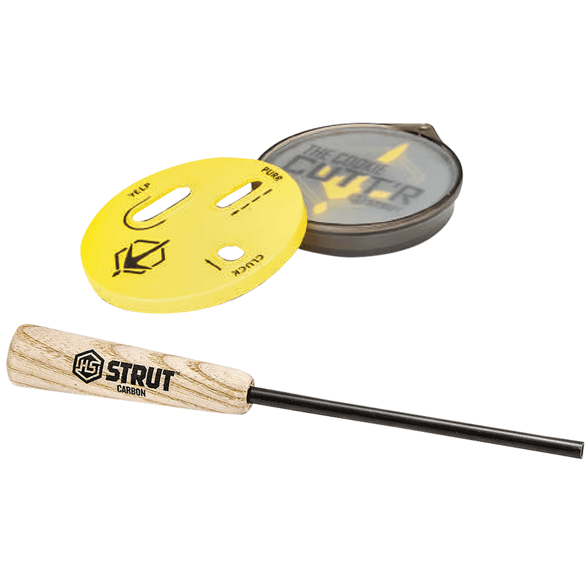 Hunters Specialties Cookie Cutter, Glass Surface Yelps/Clucks/Purrs Attracts Turkey Species - HSSTR100177 Hunters Specialties Cookie Cutter, Glass Surface Yelps/Clucks/Purrs Attracts Turkey Species - HSSTR100177