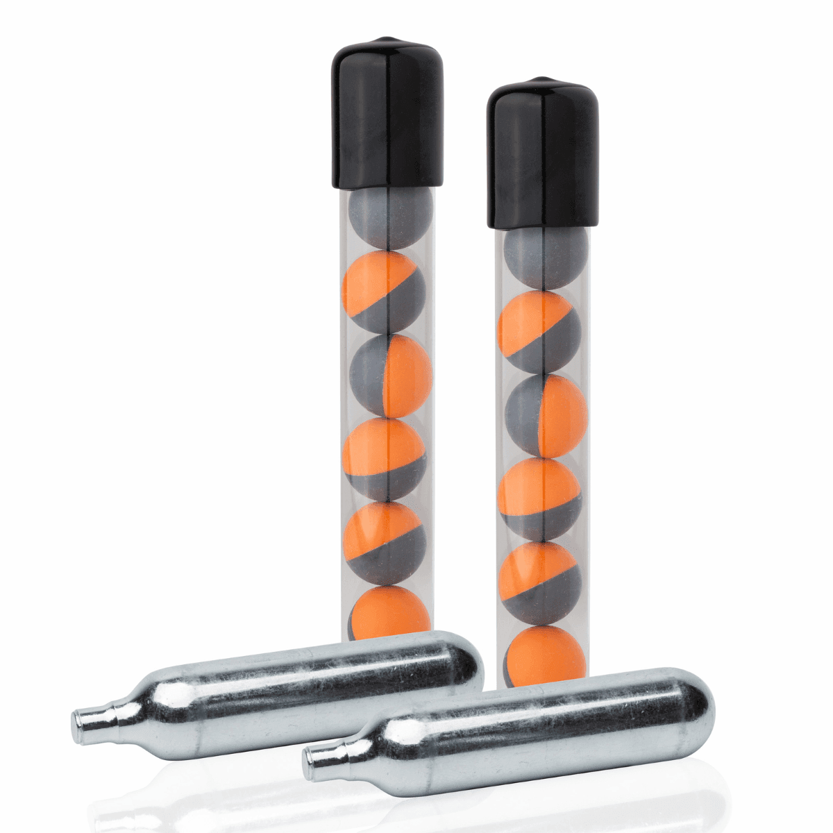 Sabre 14 Live Projectiles + 2 CO2 Cartridges, For Sabre Pepper Launcher - SPOCPR01 Sabre 14 Live Projectiles + 2 CO2 Cartridges, For Sabre Pepper Launcher - SPOCPR01