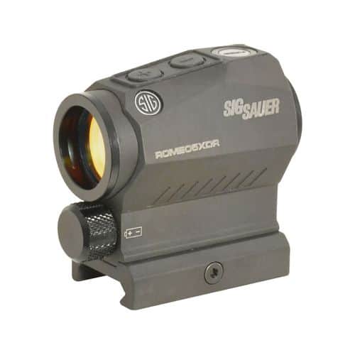 Sig Sauer ROMEO5 XDR Compact Red Dot Sight 1x20mm 1/2 MOA Adjustments 65 MOA Circle with 2 MOA Dot Reticle Picatinny-Style Mount Black Sig Sauer ROMEO5 XDR Compact Red Dot Sight 1x20mm 1/2 MOA Adjustments 65 MOA Circle with 2 MOA Dot Reticle Picatinny-Style Mount Black