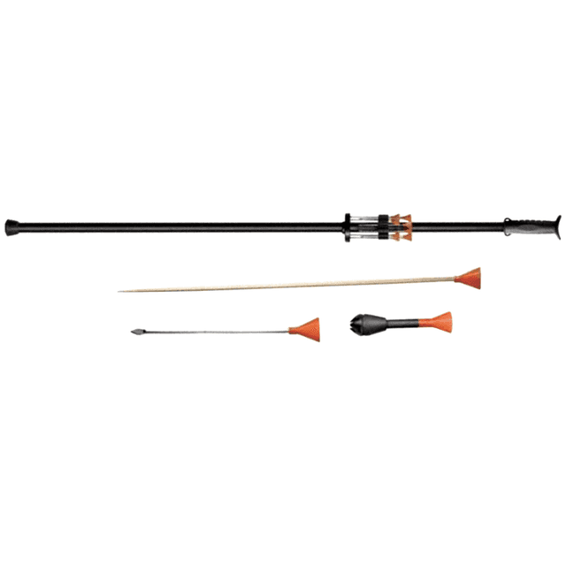Cold Steel Big Bore Blowgun, Black 4 ft Long Includes Mouthpiece/Ferrule/Quiver 36 Darts .625 Magnum - CSB6254Z Cold Steel Big Bore Blowgun, Black 4 ft Long Includes Mouthpiece/Ferrule/Quiver 36 Darts .625 Magnum - CSB6254Z