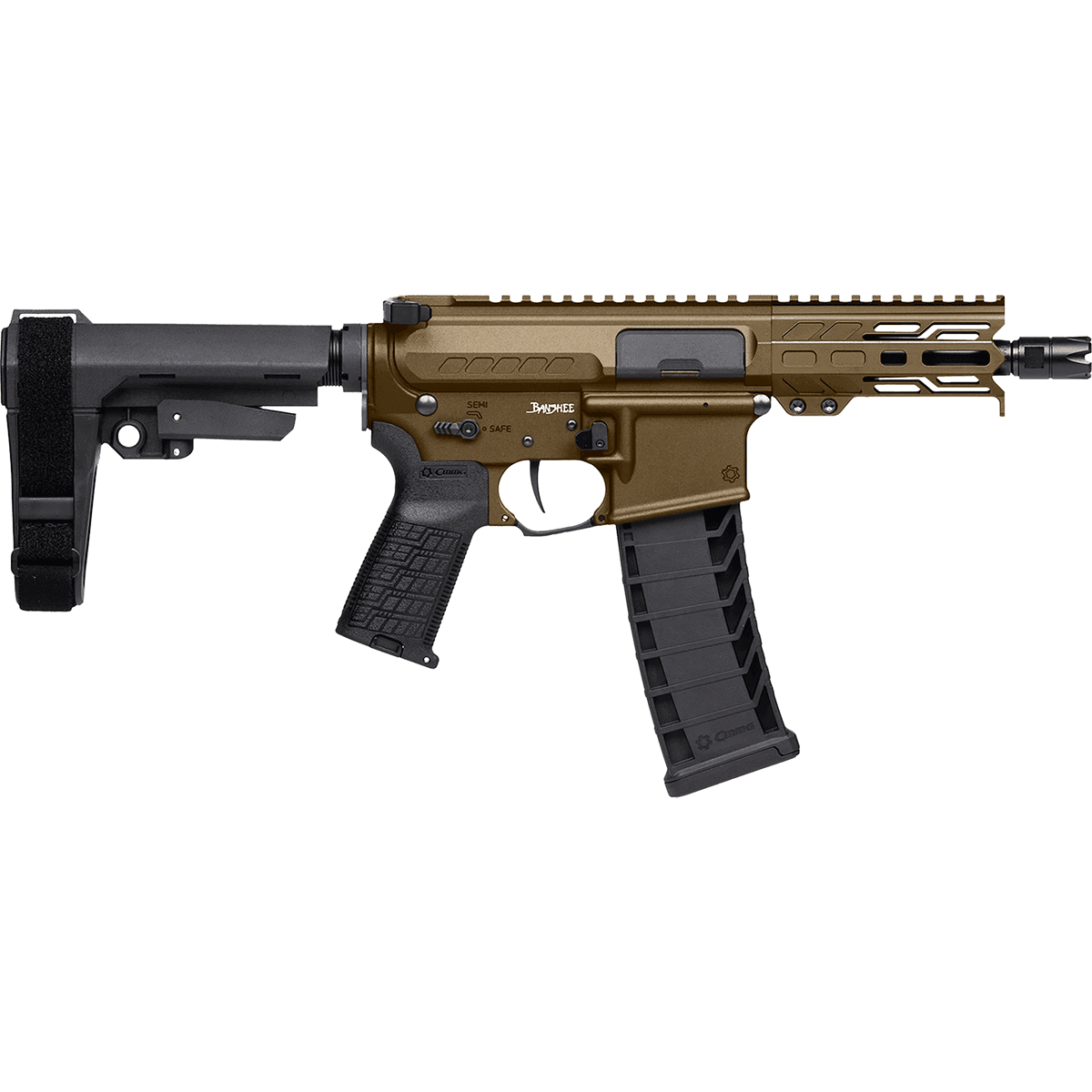 CMMG 94AD90F-MB Banshee MK4 9mm Luger 30+1 5" Pistol CMMG 94AD90F-MB Banshee MK4 9mm Luger 30+1 5" Pistol