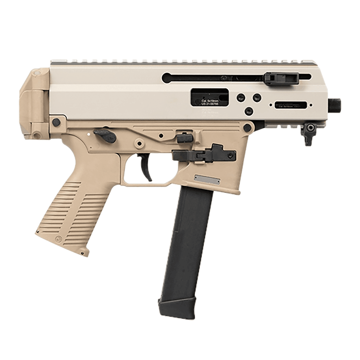 B&T Firearms BT-36045-G-CT APC 9K 9mm Luger Handgun B&T Firearms BT-36045-G-CT APC 9K 9mm Luger Handgun