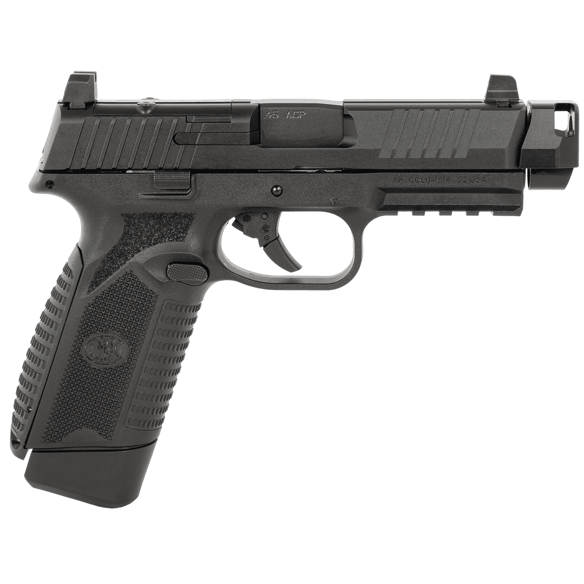 FN 66102135 510 MRD Compensated 45 ACP 15+1 4.43" EDC Pistol FN 66102135 510 MRD Compensated 45 ACP 15+1 4.43" EDC Pistol