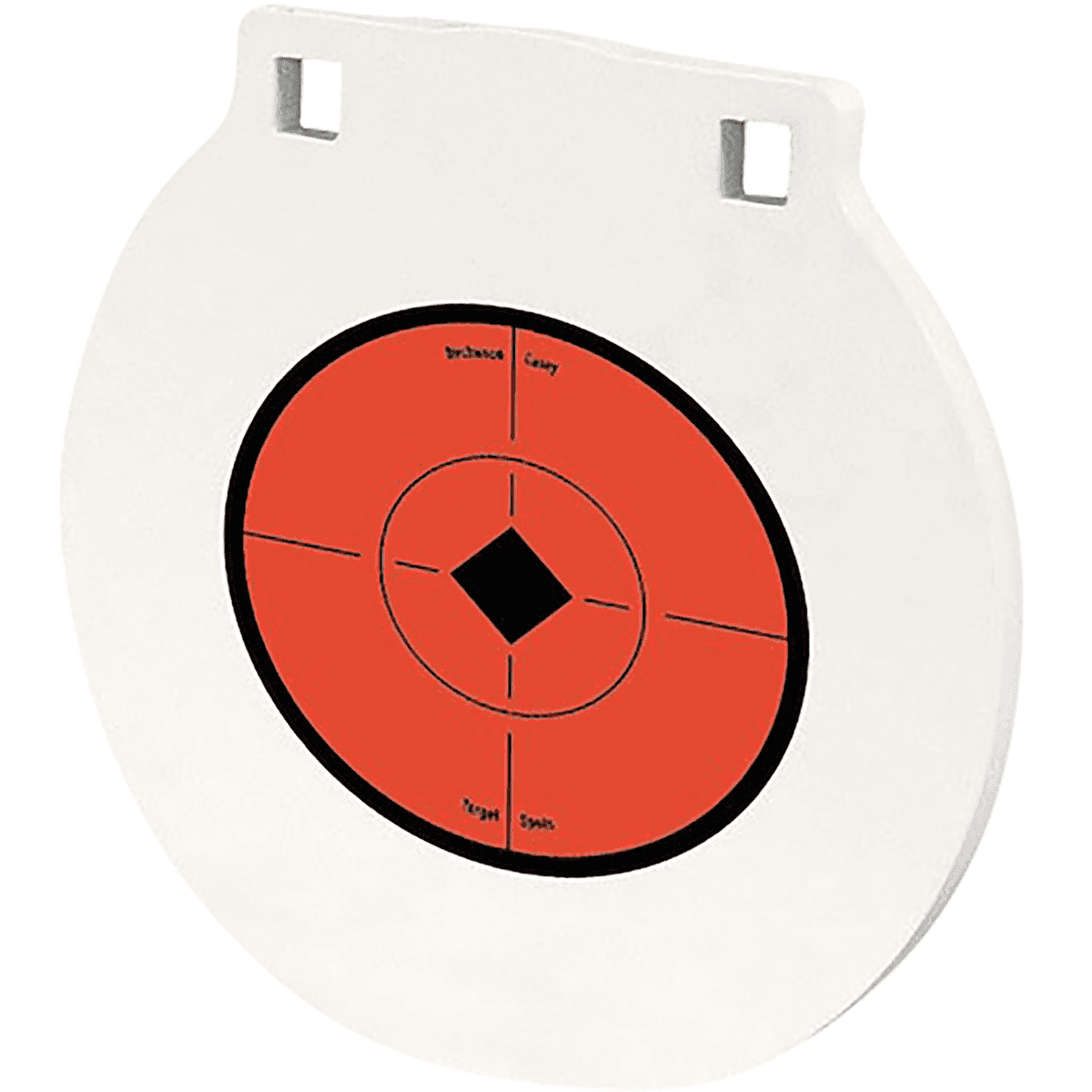 Birchwood Casey Centerfire Target, White 3/8" AR500 Steel 6" Round Gong - BC-RND6-38 Birchwood Casey Centerfire Target, White 3/8" AR500 Steel 6" Round Gong - BC-RND6-38