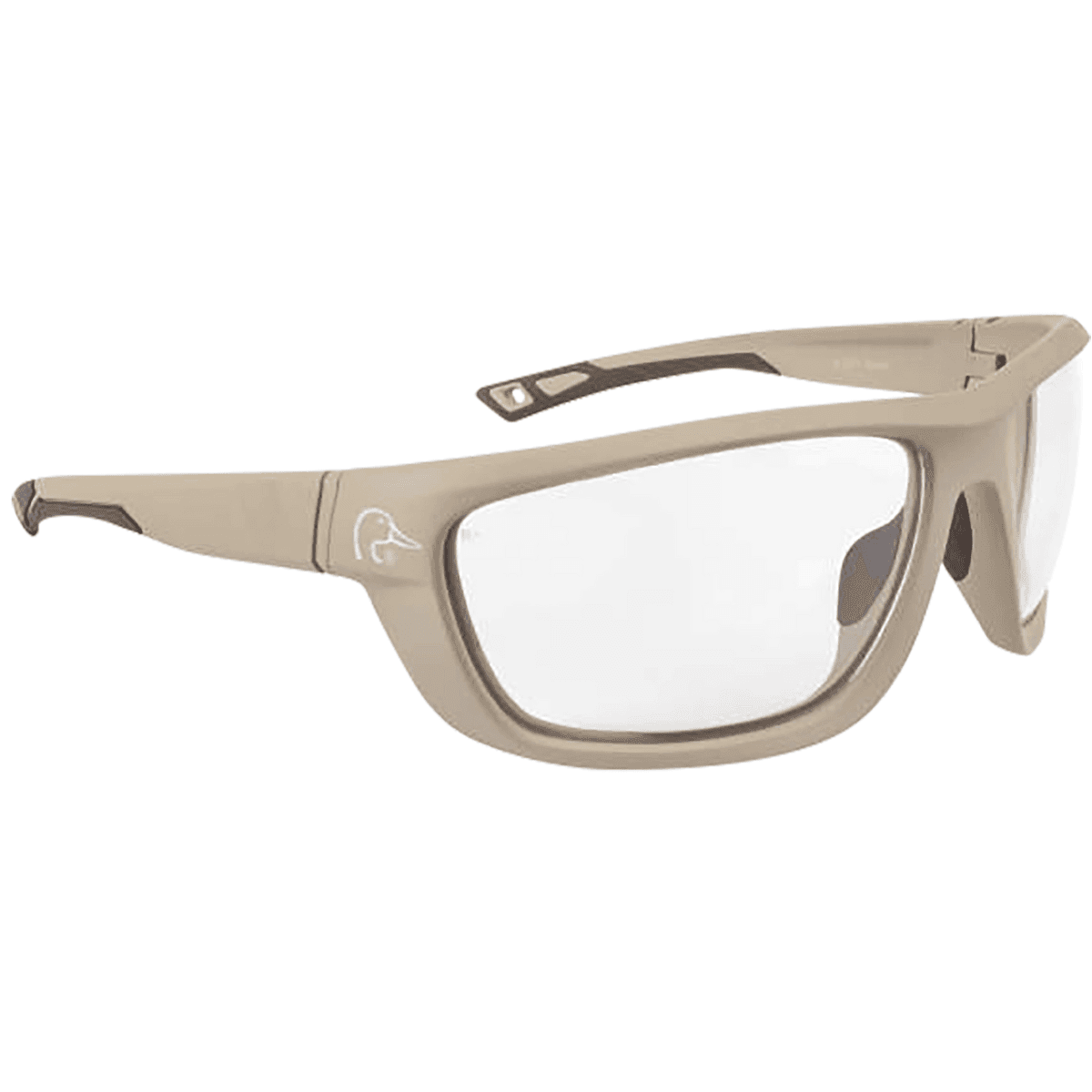Radians Shooting Glasses, 99.9% UV Rating Scratch Resistant Clear Lens Tan Frame - DUFF13010C Radians Shooting Glasses, 99.9% UV Rating Scratch Resistant Clear Lens Tan Frame - DUFF13010C