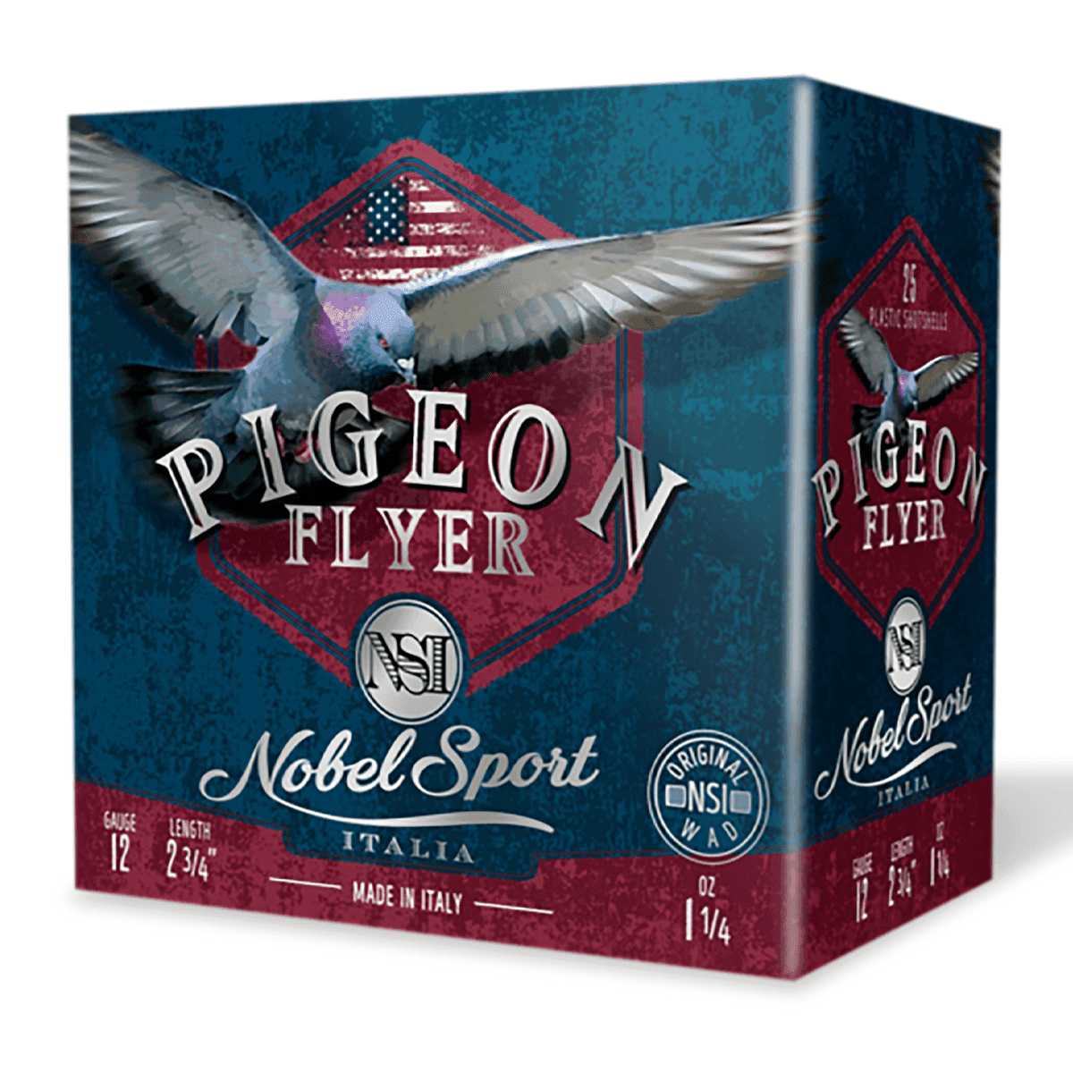 Nobel/Eurosports LLC ANSPG126075 12Gauge 2" 1 1/4oz 7.5Shot 25 Per Box Nobel/Eurosports LLC ANSPG126075 12Gauge 2" 1 1/4oz 7.5Shot 25 Per Box