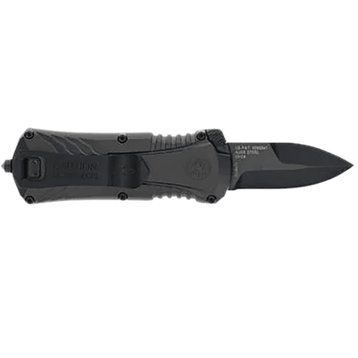 Uncle Henry Uproar Mini Knife, 1.90" Stainless Steel Blade Gray/Black Aluminum Handle - 1219171 Uncle Henry Uproar Mini Knife, 1.90" Stainless Steel Blade Gray/Black Aluminum Handle - 1219171
