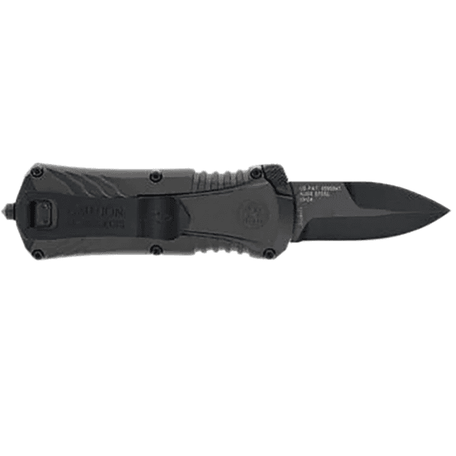 Uncle Henry Uproar Mini Knife, 1.90" Stainless Steel Blade Gray/Black Aluminum Handle - 1219171 Uncle Henry Uproar Mini Knife, 1.90" Stainless Steel Blade Gray/Black Aluminum Handle - 1219171