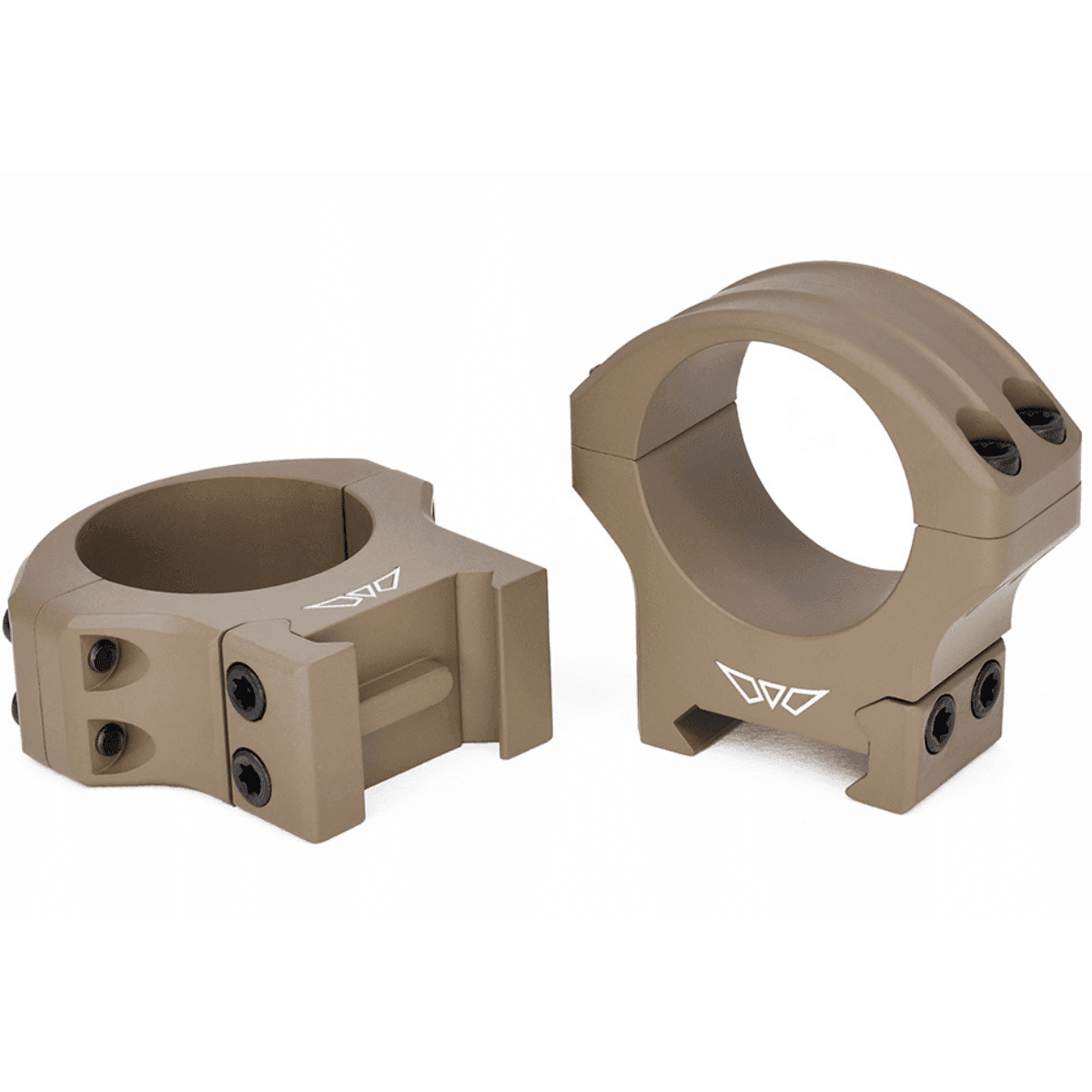 Warne HyperLite Scope Rings, 34mm Tube High MagnaFusion Dark Earth Rings Rifle - 8522DE Warne HyperLite Scope Rings, 34mm Tube High MagnaFusion Dark Earth Rings Rifle - 8522DE