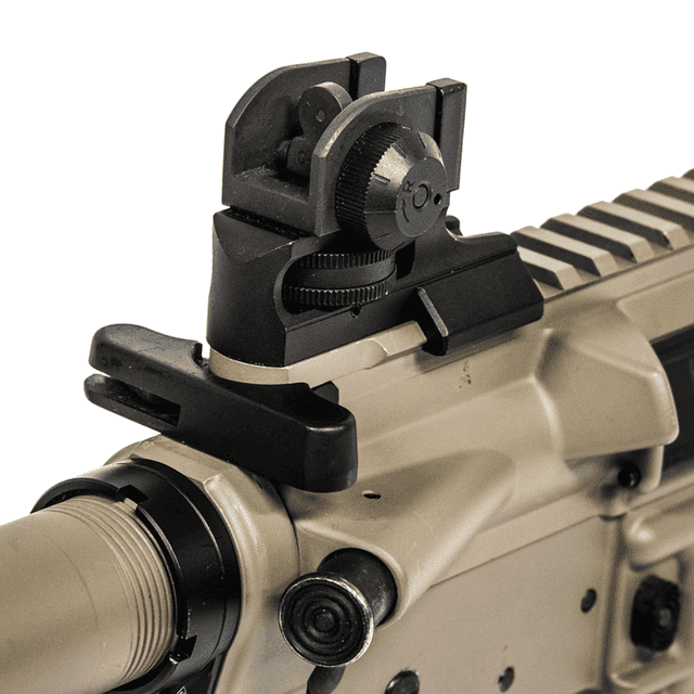 UTG Super Slim Rear Sight, Black Aluminum/Steel Picatinny Fixed A2 Dual Aperture with 6 / 3 Drum - MT950RS03 UTG Super Slim Rear Sight, Black Aluminum/Steel Picatinny Fixed A2 Dual Aperture with 6 / 3 Drum - MT950RS03