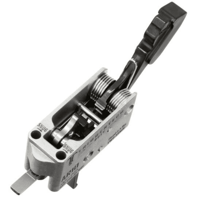 TriggerTech Duty Flat Trigger, Stainless Steel Two-Stage 3.50 lbs Draw Weight Fits AR-10 - AHTTDB33NNF TriggerTech Duty Flat Trigger, Stainless Steel Two-Stage 3.50 lbs Draw Weight Fits AR-10 - AHTTDB33NNF