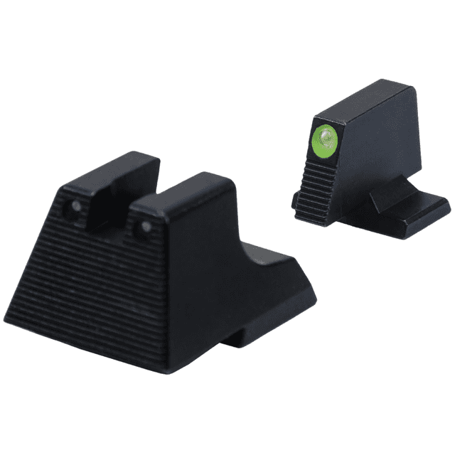 HK Elevated Night Sight Set, Black Steel Green Tritium Front Sight for VP9/ VP40/ P30/ HK45 - 51000935 HK Elevated Night Sight Set, Black Steel Green Tritium Front Sight for VP9/ VP40/ P30/ HK45 - 51000935
