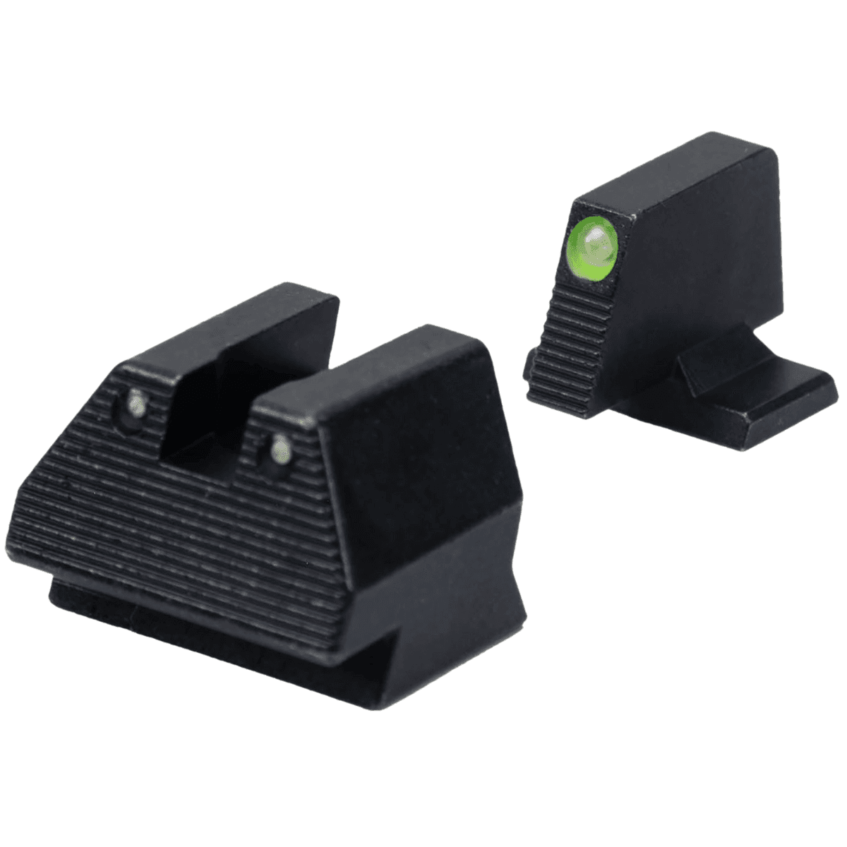 HK Elevated Night Sight Set, Black Steel Green Tritium Front Sight for HK VP9OR - 51000939 HK Elevated Night Sight Set, Black Steel Green Tritium Front Sight for HK VP9OR - 51000939