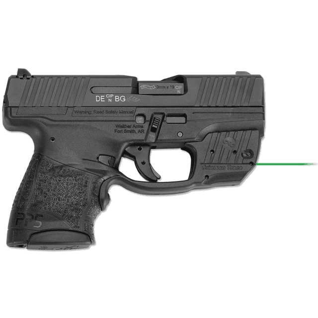 Crimson Trace LG-482G Green Laserguard, Black Polymer Water Resistant for Walther PPS M2 - 0158101 Crimson Trace LG-482G Green Laserguard, Black Polymer Water Resistant for Walther PPS M2 - 0158101