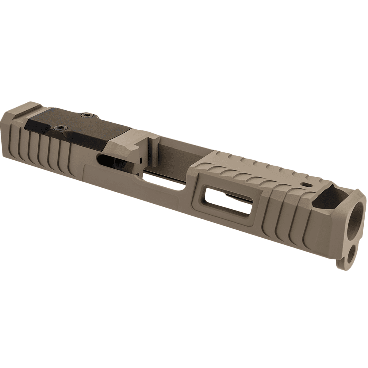 Zaffiri Precision ZPS.IBS Custom Slide, Flat Dark Earth 17-4 Stainless Steel Fits Glock 43/43x - ZPS.B.43.FDE Zaffiri Precision ZPS.IBS Custom Slide, Flat Dark Earth 17-4 Stainless Steel Fits Glock 43/43x - ZPS.B.43.FDE