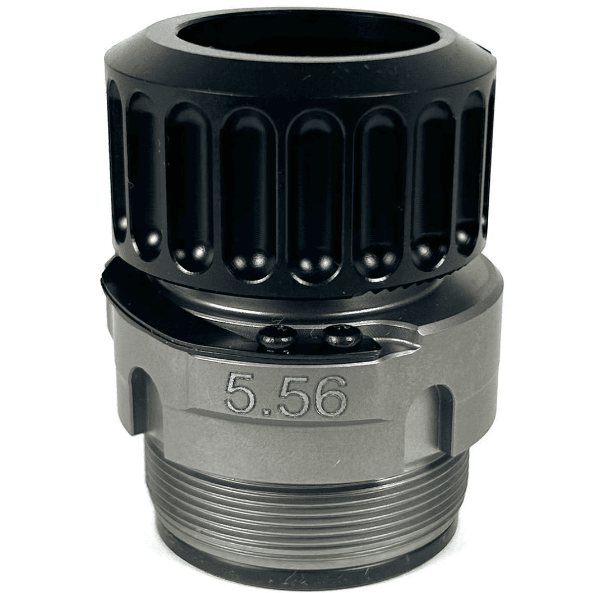 B&T Firearms HUB Adapter, Black Titanium/Stainless Steel for 5.56mm - SD-145490 B&T Firearms HUB Adapter, Black Titanium/Stainless Steel for 5.56mm - SD-145490