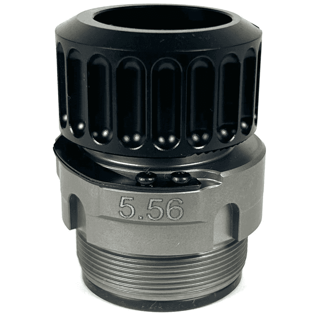 B&T Firearms HUB Adapter, Black Titanium/Stainless Steel for 5.56mm - SD-145490 B&T Firearms HUB Adapter, Black Titanium/Stainless Steel for 5.56mm - SD-145490