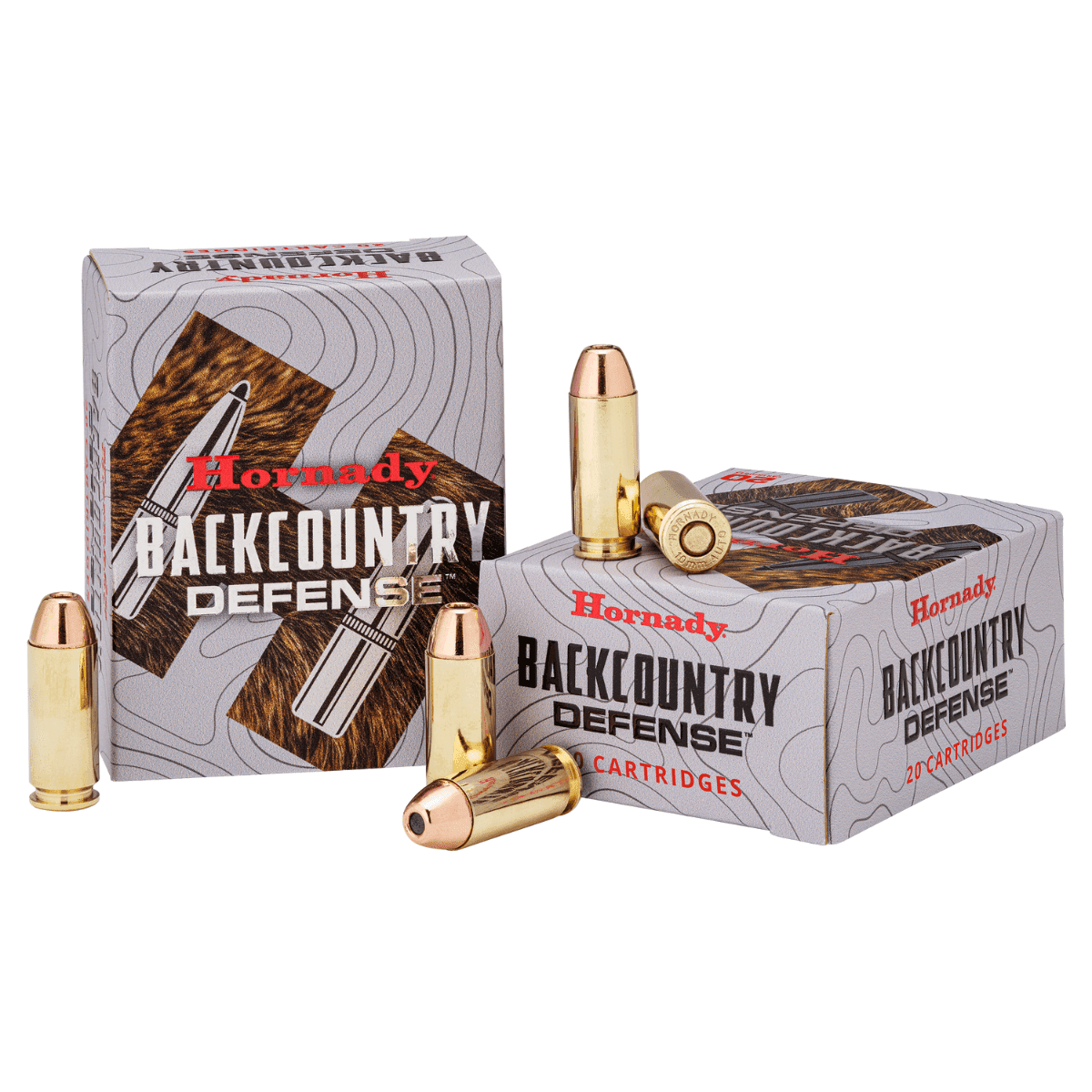 Hornady Back Country Defense Ammo, 200gr 20 Per Box/10 Case 10mm Auto - 91268 Hornady Back Country Defense Ammo, 200gr 20 Per Box/10 Case 10mm Auto - 91268